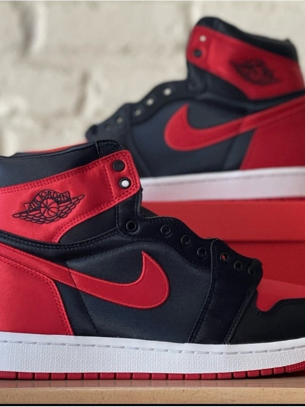 OG Satin Bred Air Jordans
